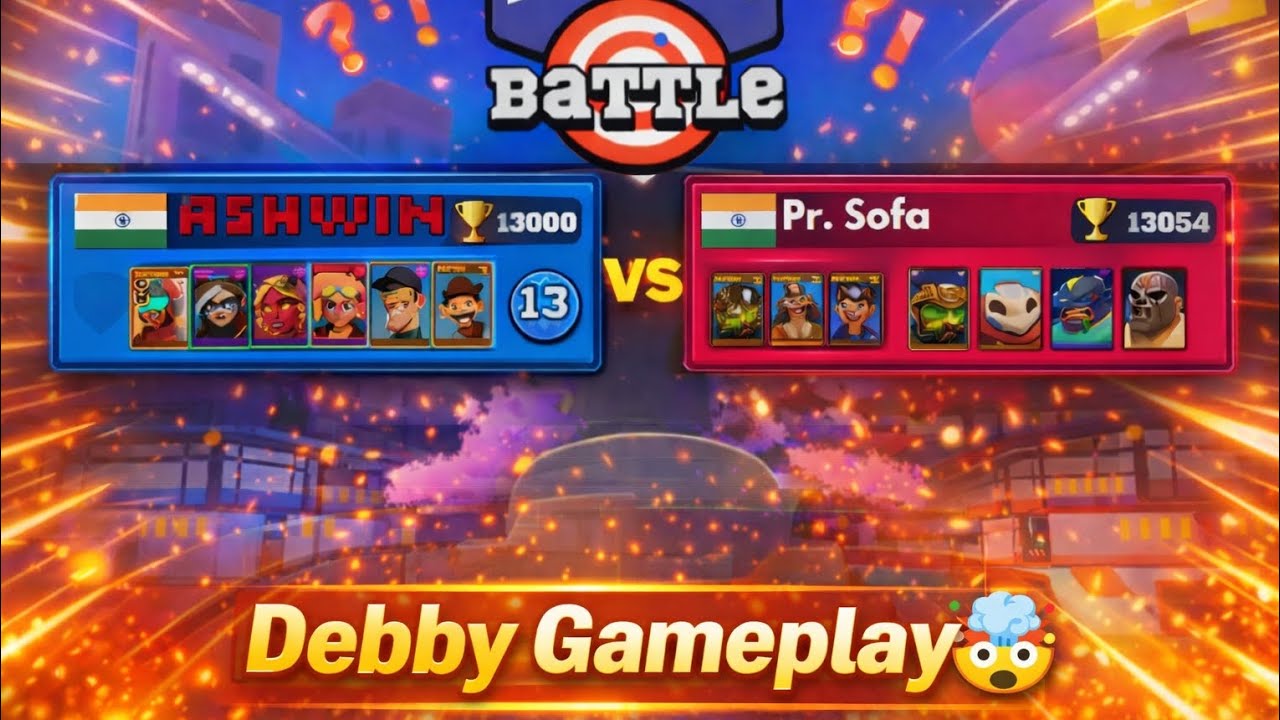 Debby Gameplay ✨🫶 -Frag Pro Shooter 🤯🤩