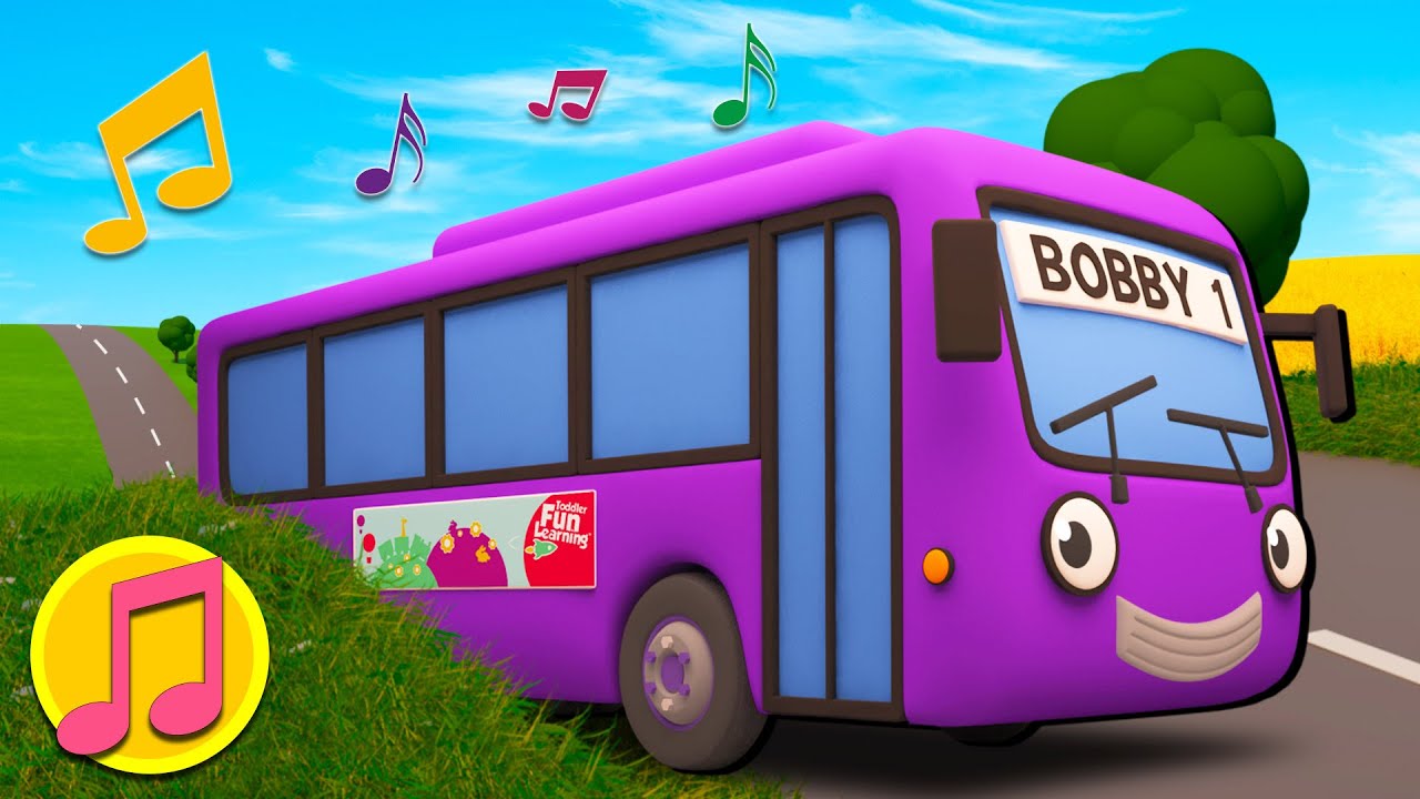 Wheels On The Bus Song | Trucks For Children | Gecko's Garage