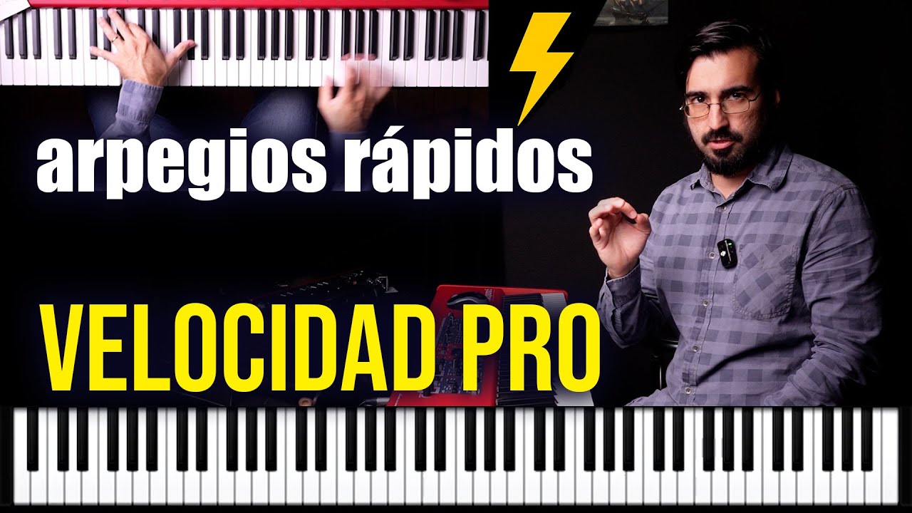 Arpegios RÁPIDOS en Piano: Técnicas y ejercicios para volar en el teclado