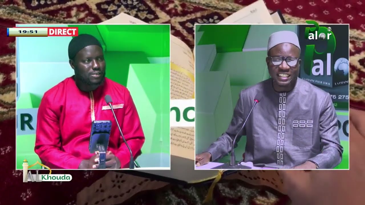 AL KHOUDA : Oustaz Abdalah Ndoye Invité Aboubacar  Issa Diouf