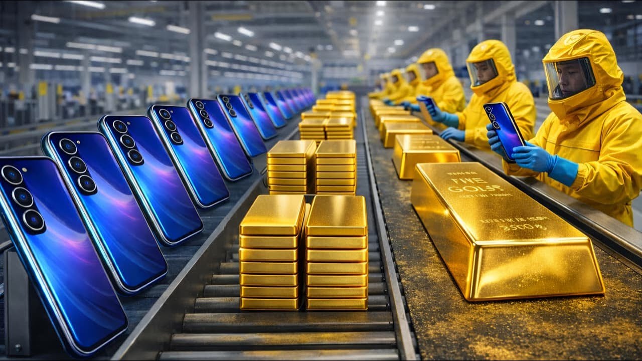 How Mobile Phone Is Made | Inside a Modern Smartphone Factory