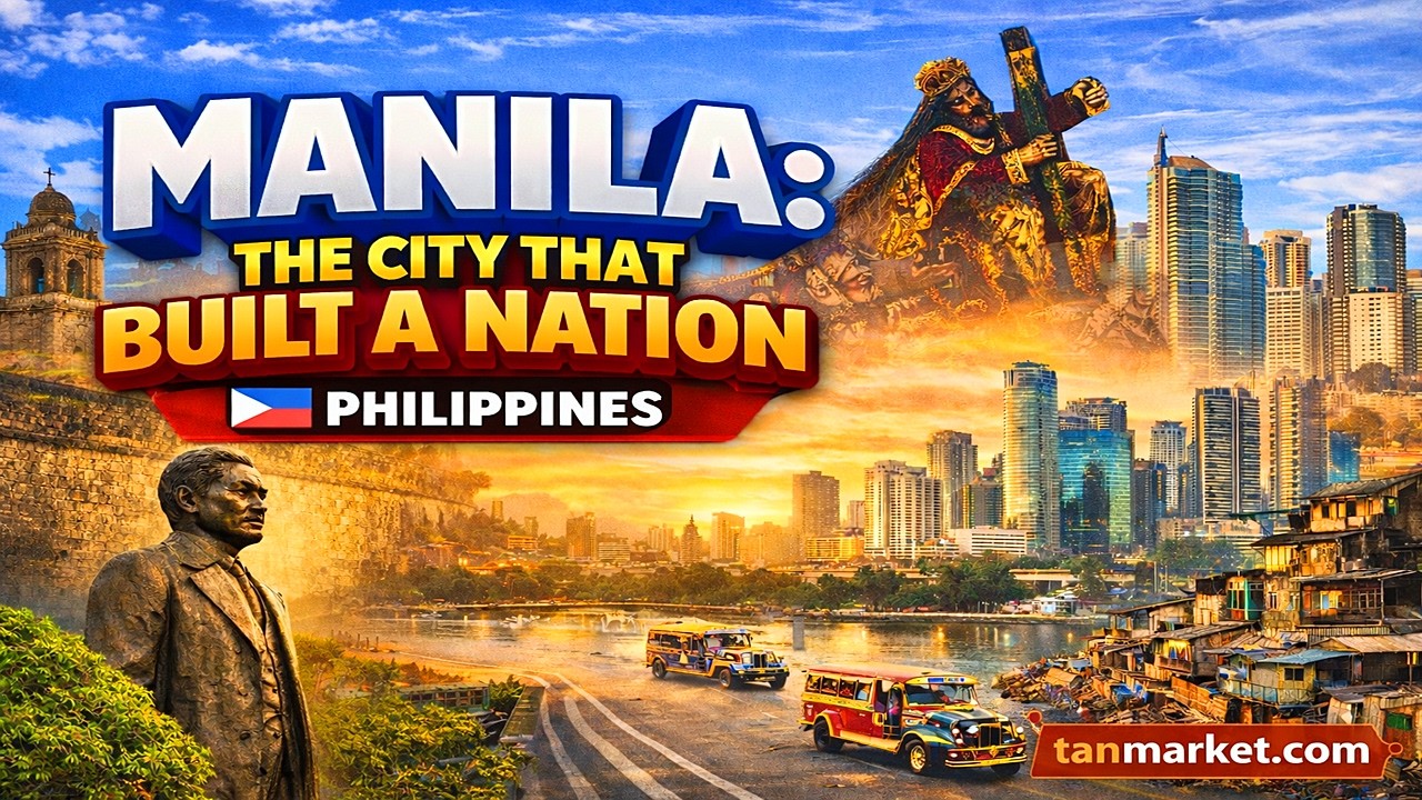 Manila, Philippines : The City That Built a Nation 🇵🇭 | History, Power & Future #manila #philippines