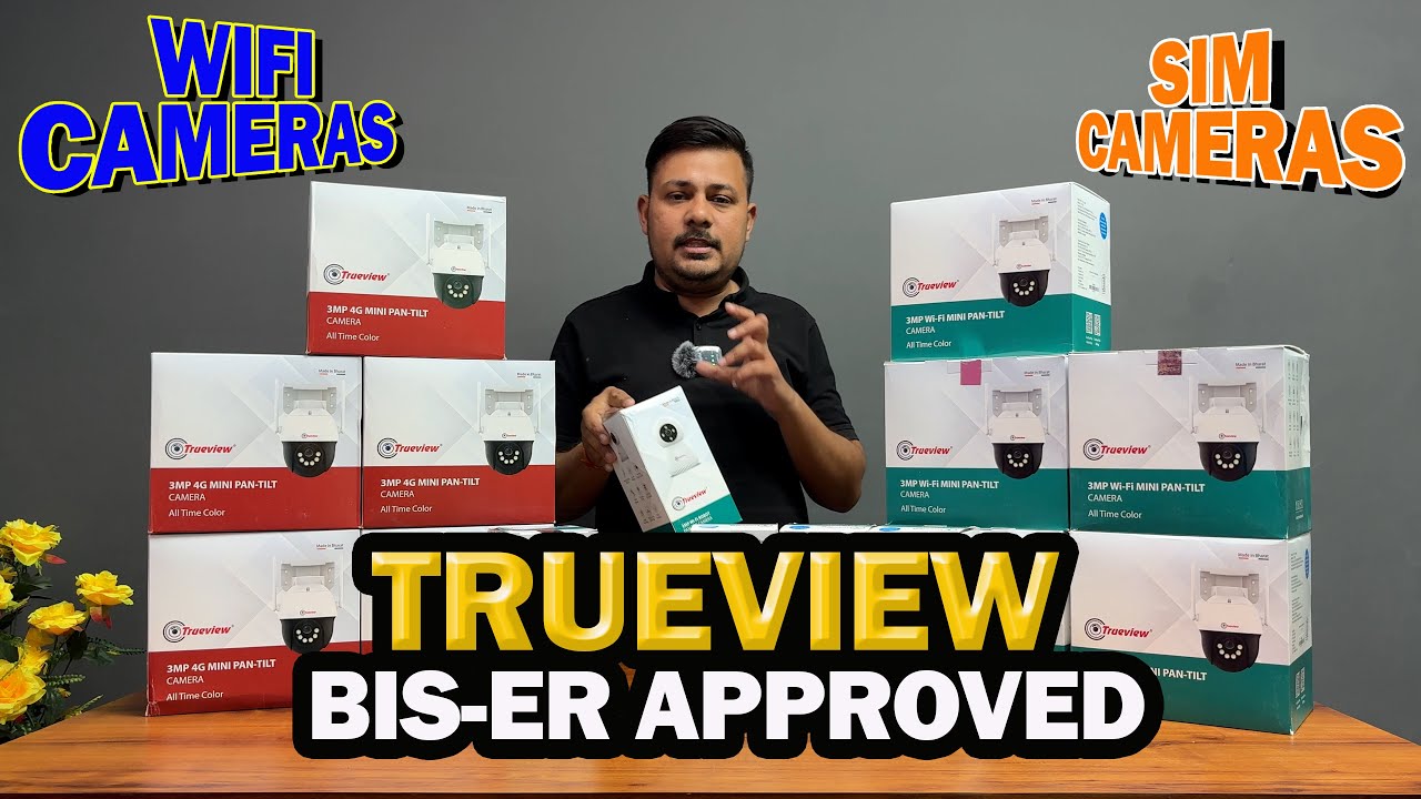 Trueview Wifi & 4G Mini Pan - Tilt Cameras Review. New BIS-ER Approved Wifi, 4G Cameras By Trueview