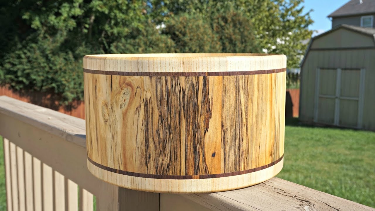 The HAMLIN DEEP FOREST SNARE Shell, Pt. 2