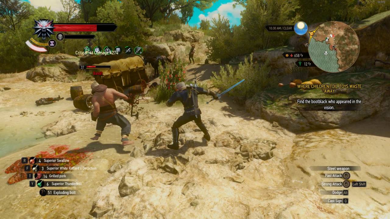 The Witcher 3 | How to Aard