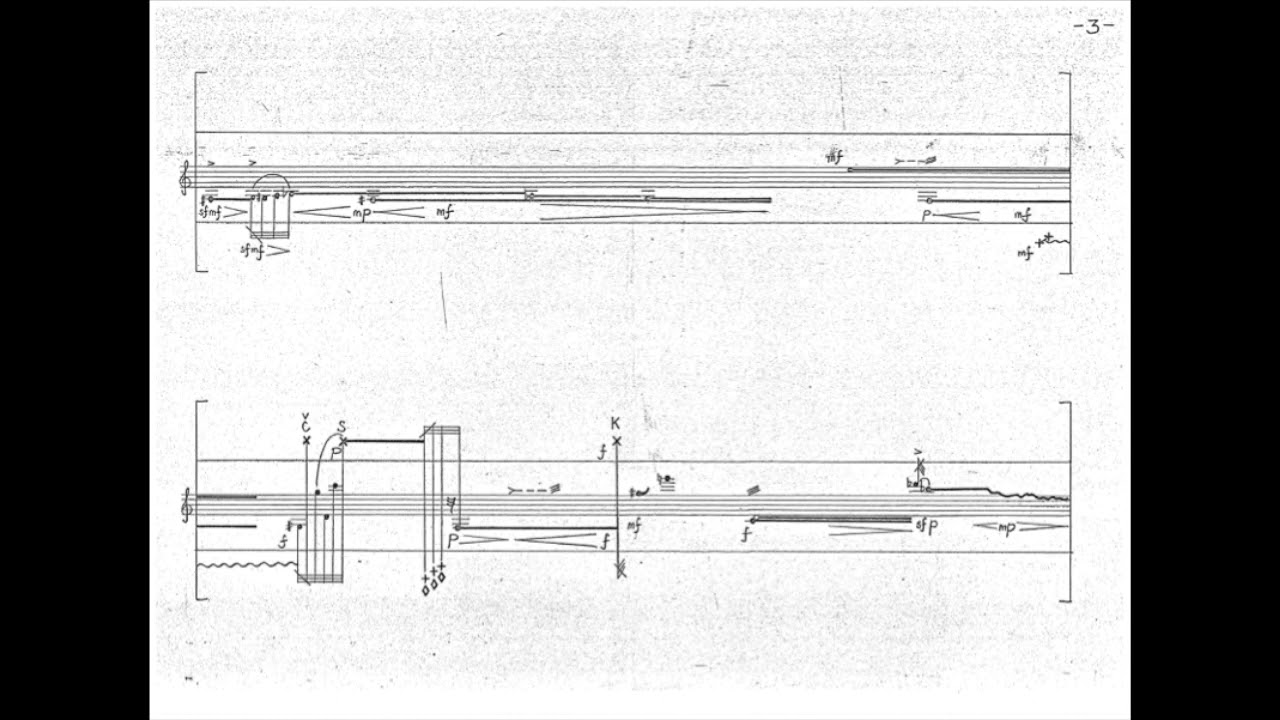 punkty/linie (points/lines) - Experimental Studio of Polish Radio (1973) - Paweł Pacanowski (cl.)