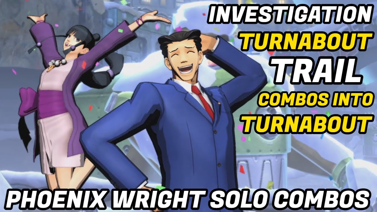 UMVC3 - PHOENIX WRIGHT SOLO COMBOS!