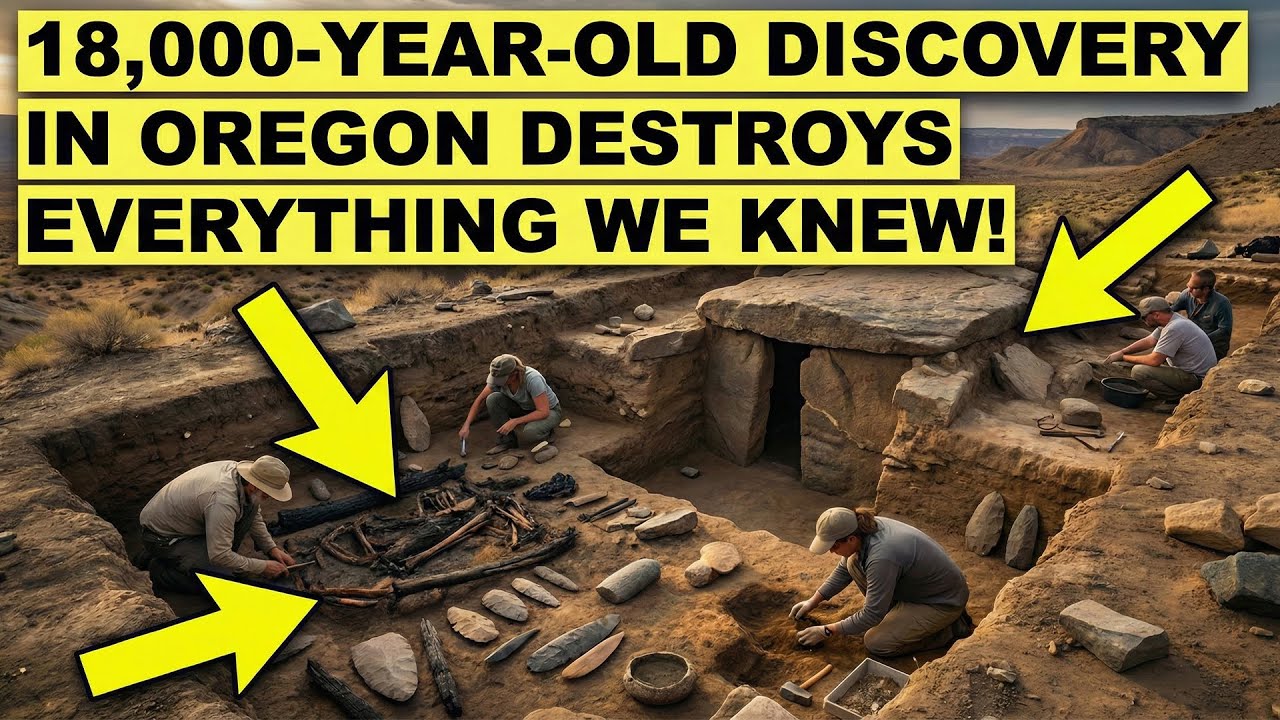 18,000 Year Old Discovery in Oregon DESTROYS Everything We Knew