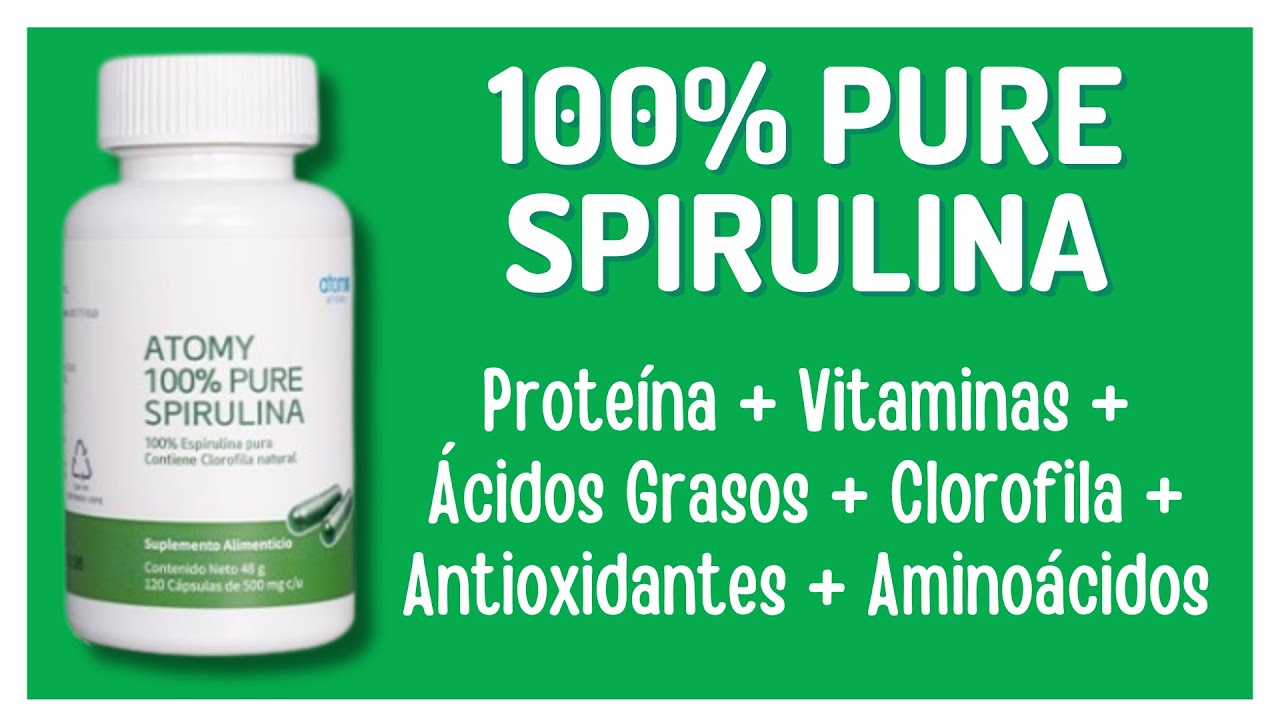 100% Pure Spirulina de #Atomy | Alga Espirulina