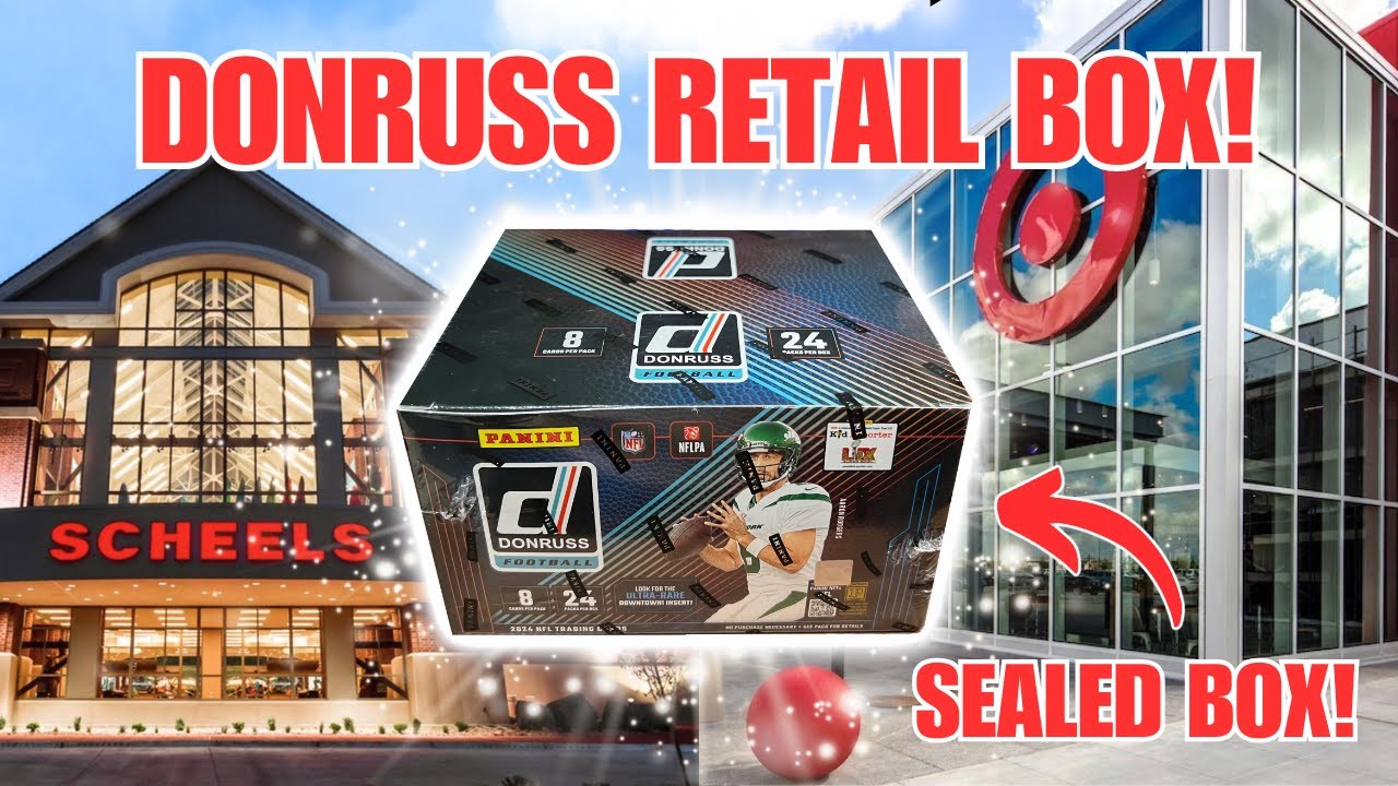WATCH BEFORE BUYING: $3 Packs - 2024 Donruss Football Retail Box Review