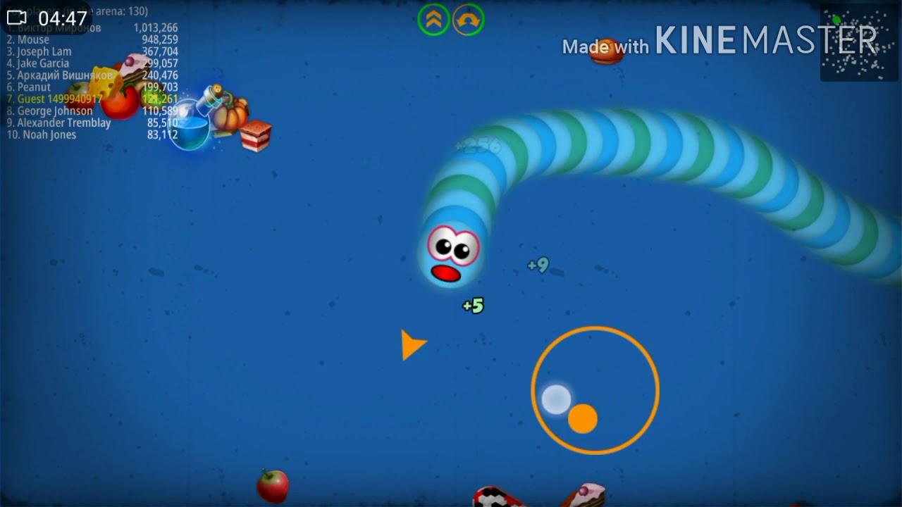 / WORM ZONE / GamePlay / Khmer