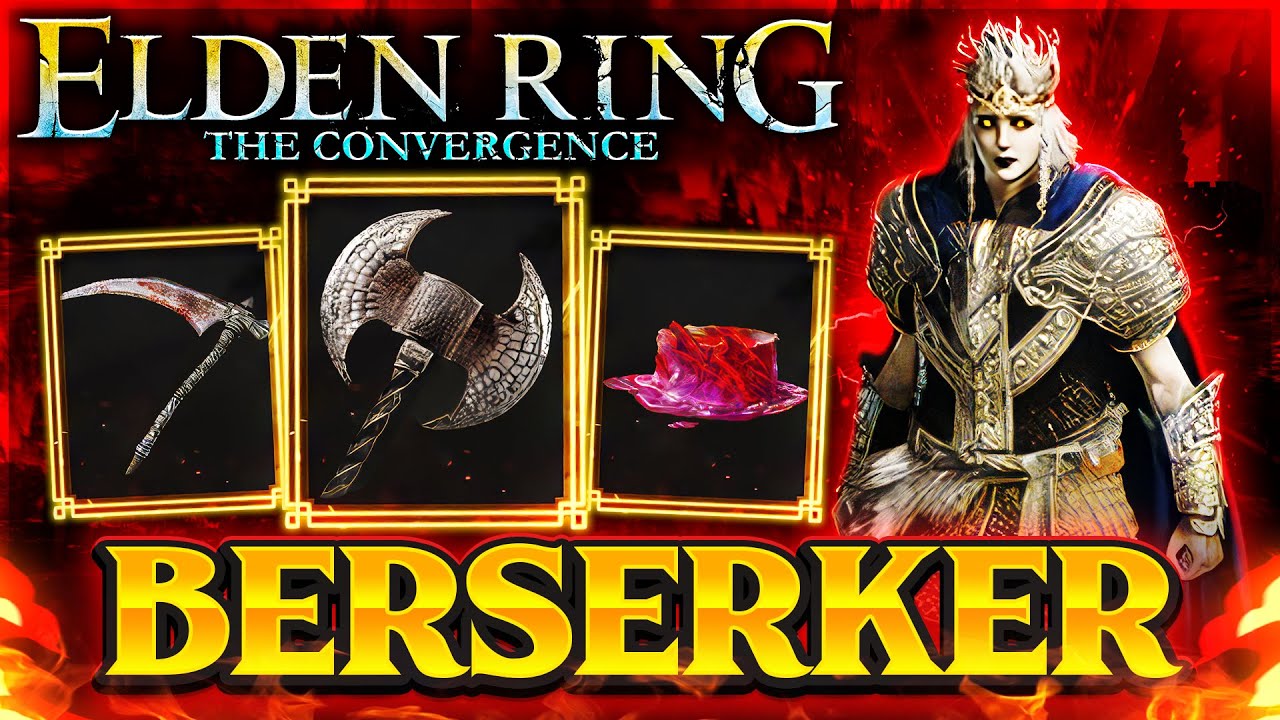 BERSERKER DESTROYS POISE in Elden Ring's Convergence Mod!