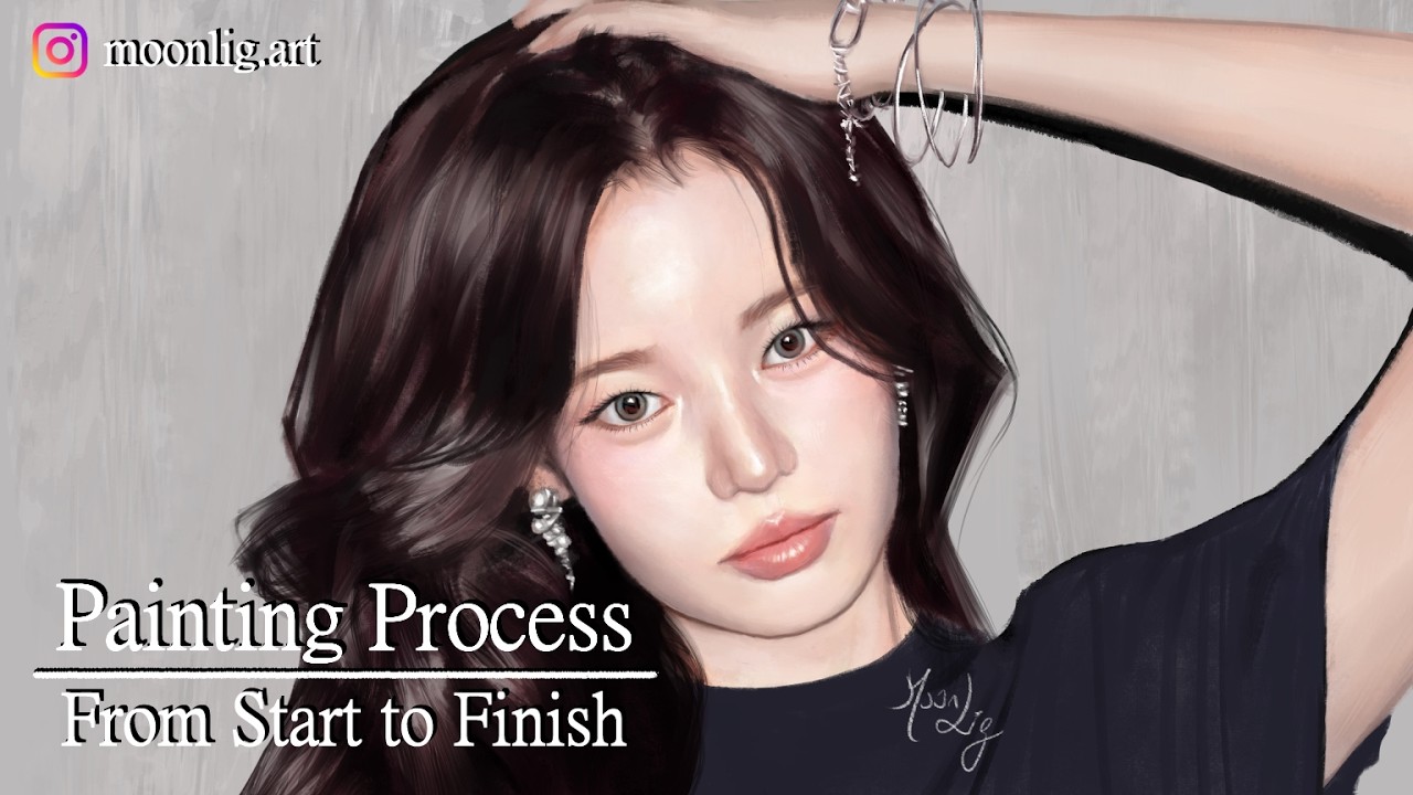 [Full Painting Process] - Rora@Babymonster