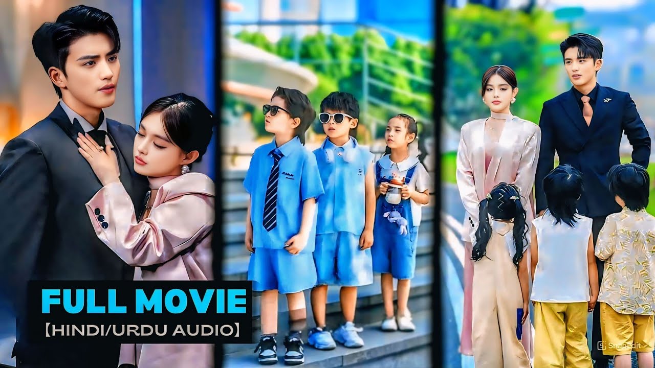 (FULL)🔥Billionaire CEO Don't Know He Had Triplets😍Cute Babies🐣Took HerHome🤩Korean ChineseDrama Hindi