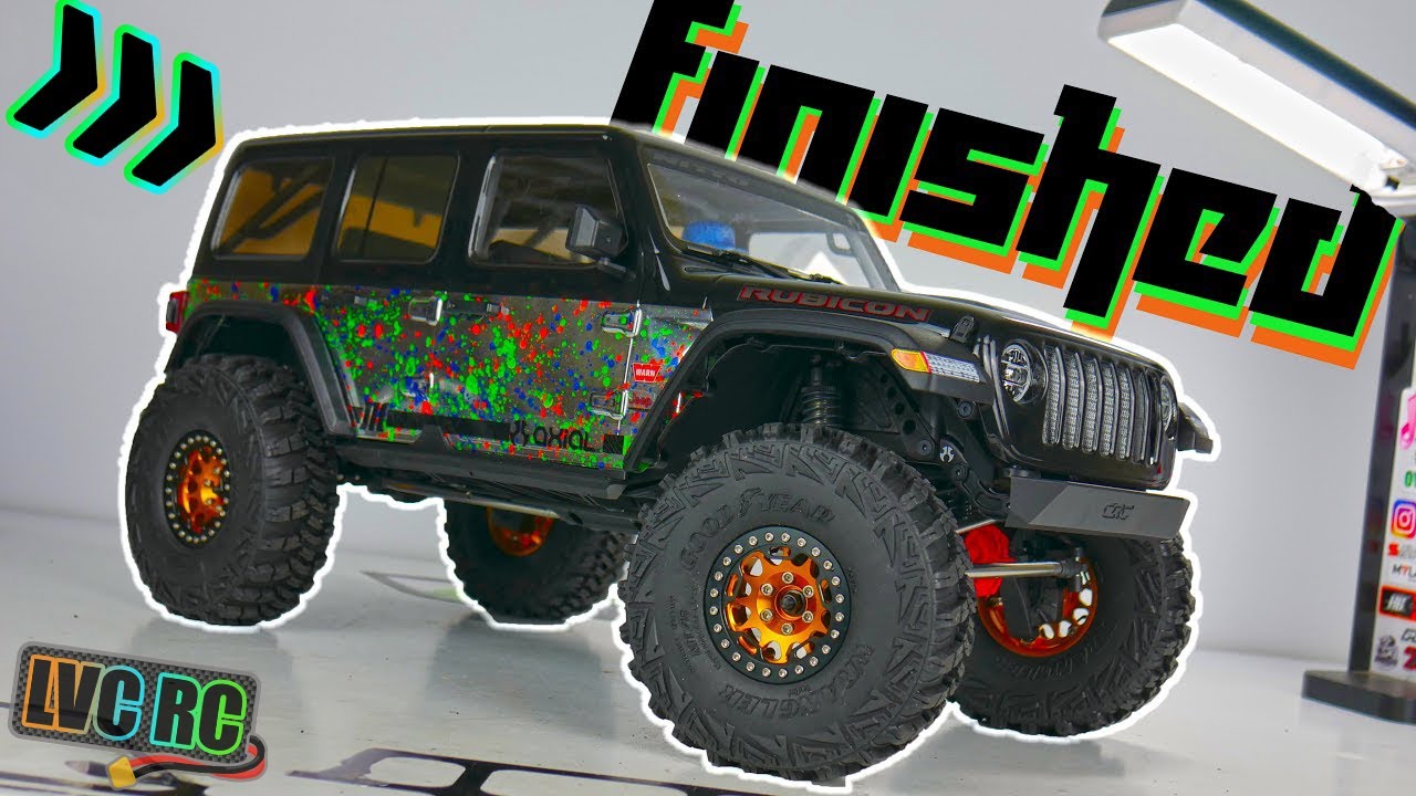 ГОТОВО. | Обзор комплекта Axial SCX10 iii для Jeep Wrangler Rubicon JLU