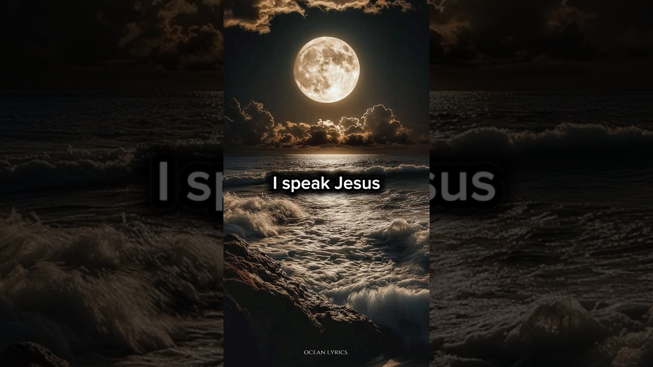 I speak JESUS charity Gayle (LYRICS) 
