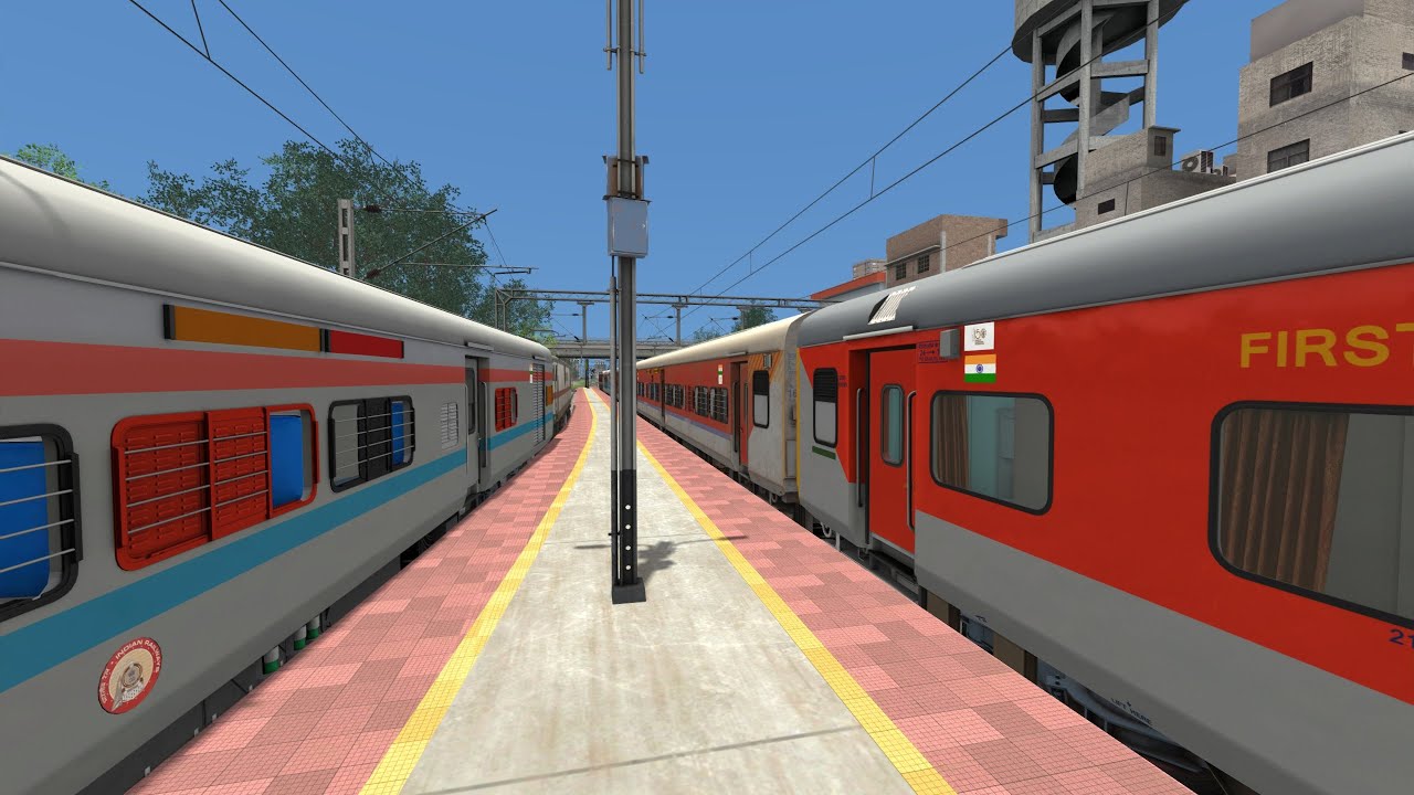 TRAIN RACE PART 2 - 18046 HYDERABAD SHALIMAR EAST COAST EXPRESS IN RAILWAY JOURNEY