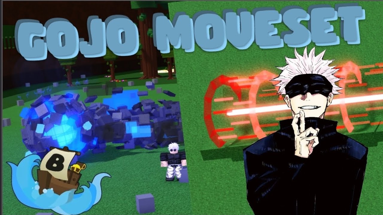 Gojo Moveset Showcase | BUILD A BOAT FOR TREASURE