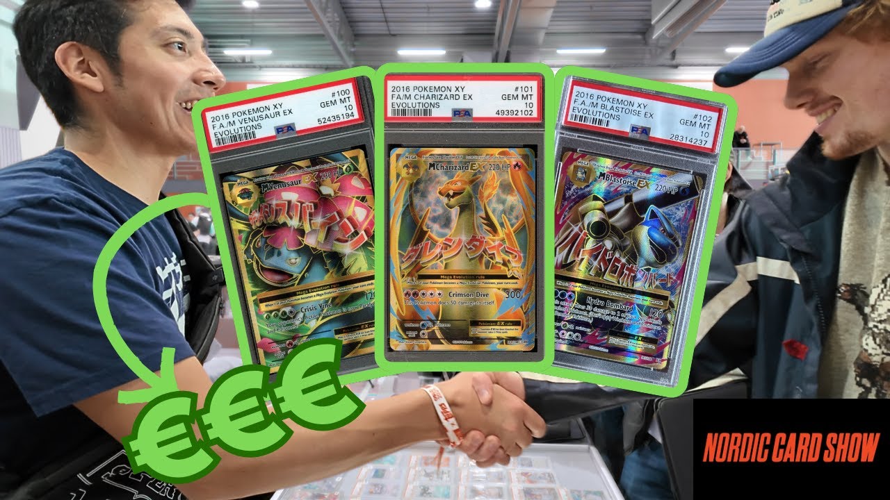 HE TRADED HIS WHOLE MEGA SET TO ME! Europe Pokemon Vendor POV - Nordic Card Show Oslo Pt. 1