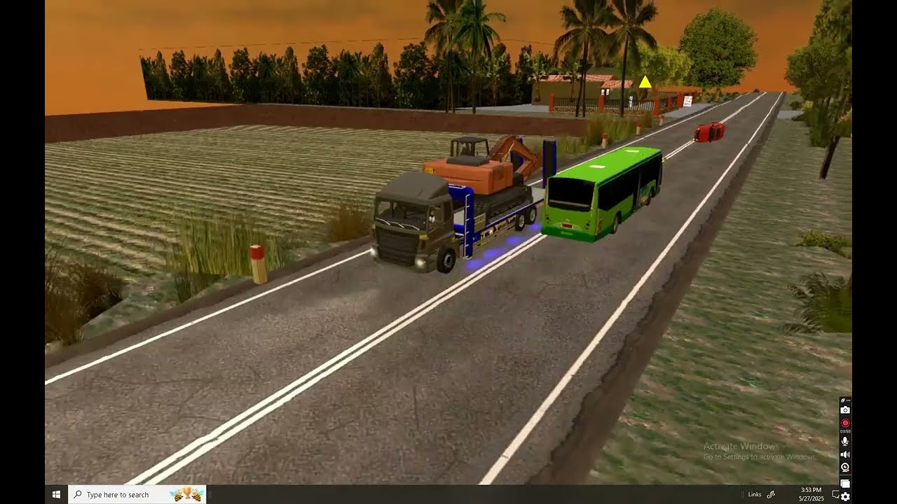 Quà 100 sub p1 - share mod Thaco Auman fooc 3c demo Proton Bus Simulator