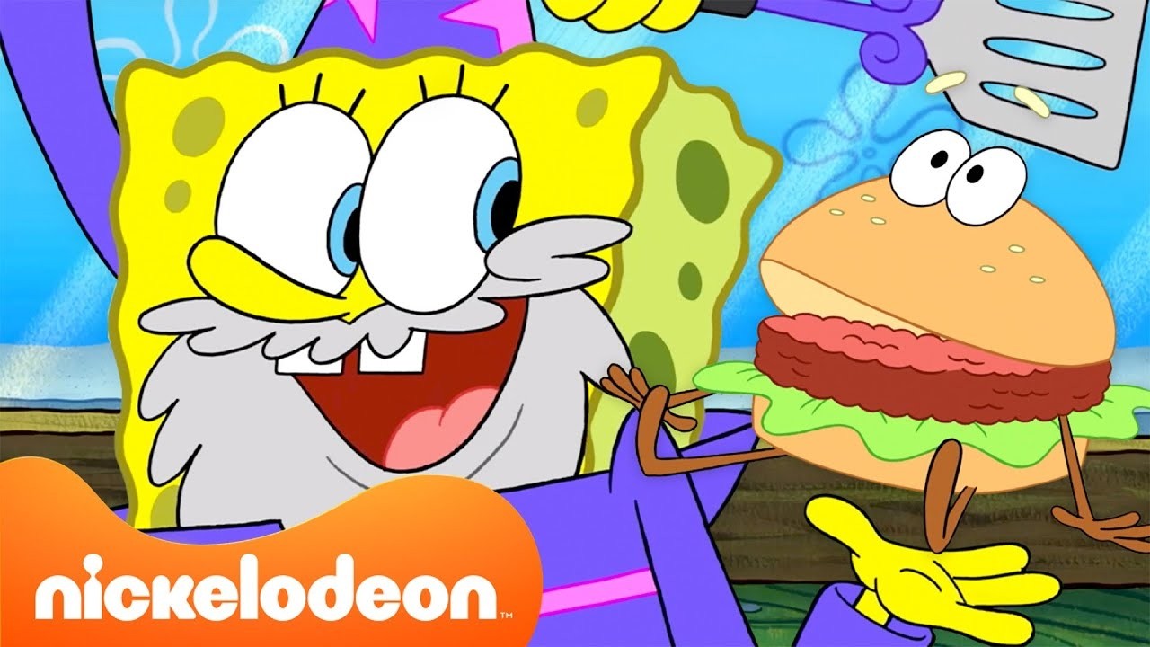 Bob l'éponge | 90 minutes de délires gourmands avec Bob l’éponge ! 🍔 | Nickelodeon France