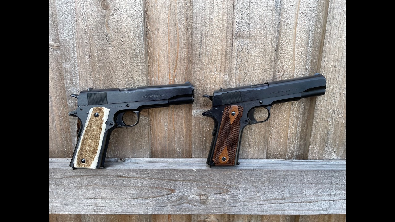 Репродукция Colt 1911 времен Первой мировой войны: как они показывают себя со временем?