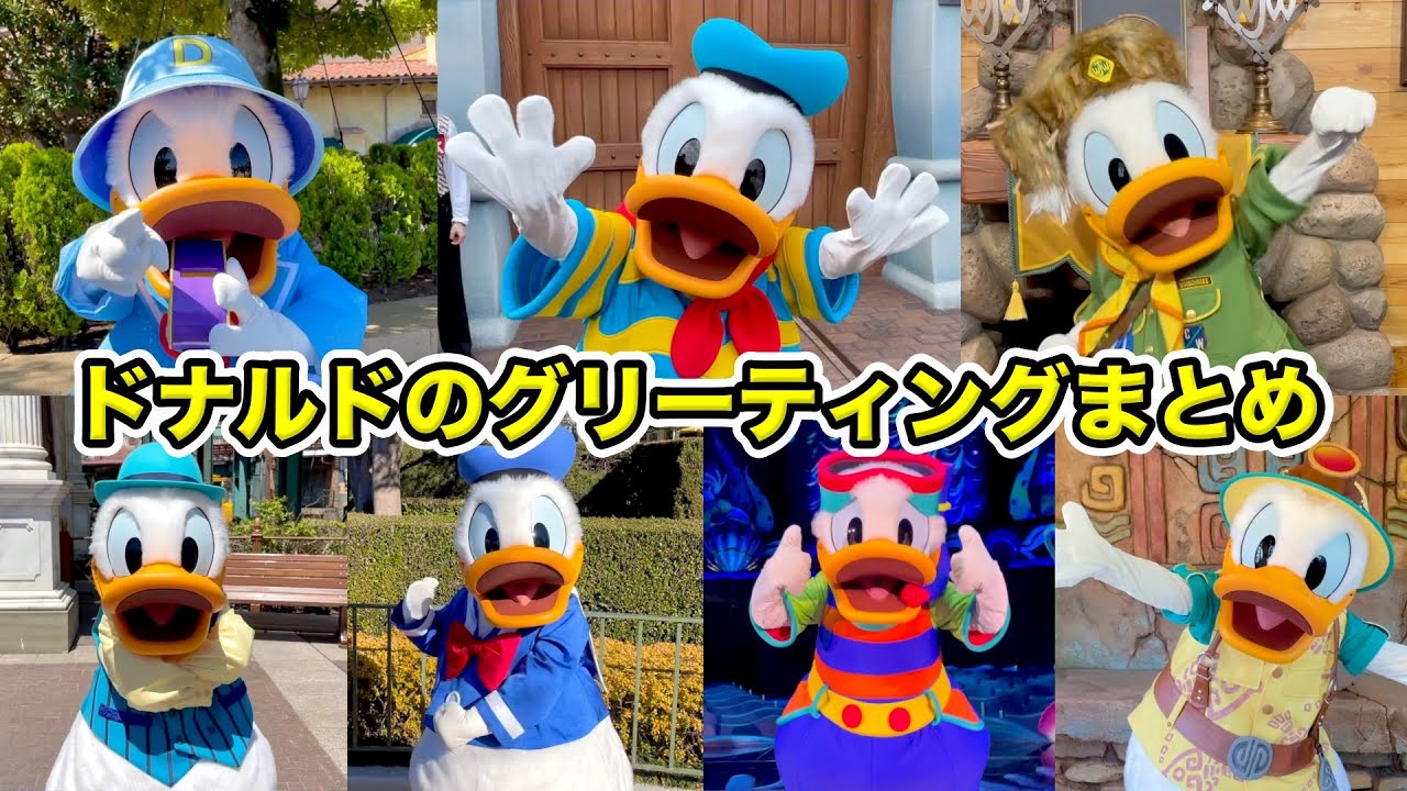 【ドナルド誕生日記念】2023年1月〜6月までのドナルドとのグリーティングまとめ！