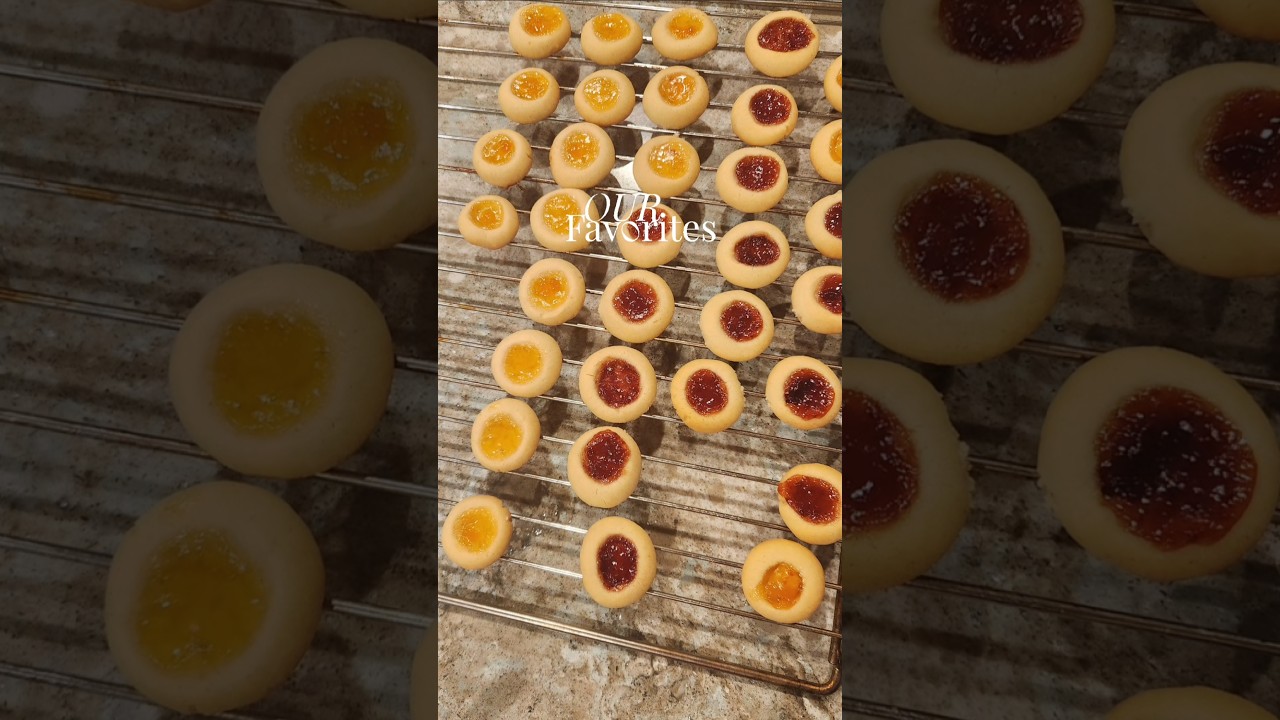 The Thumb Trick That Makes Perfect Jam Cookies Every Time 🍓✨