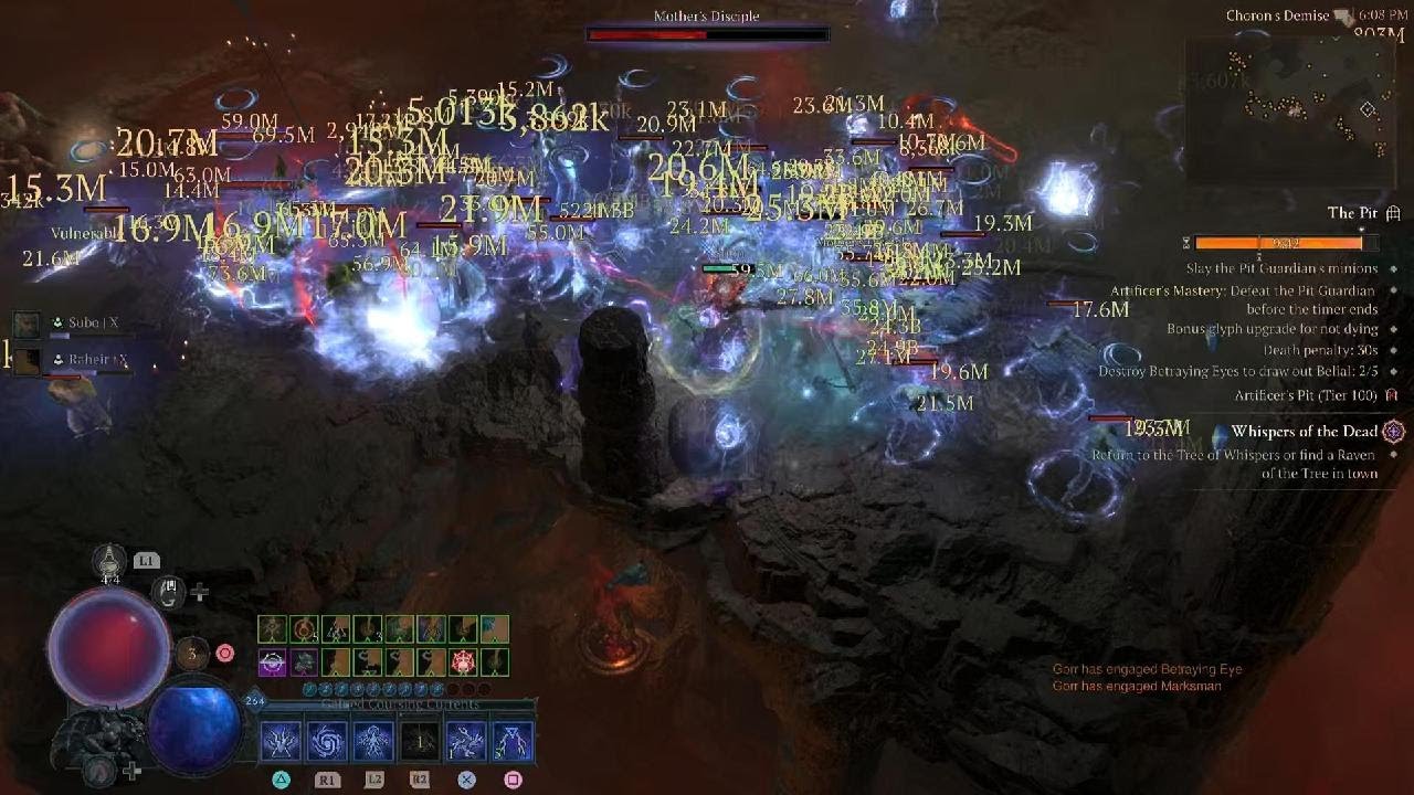 Diablo 4 Pit 100 Crackling Energy Sorcerer ⚡