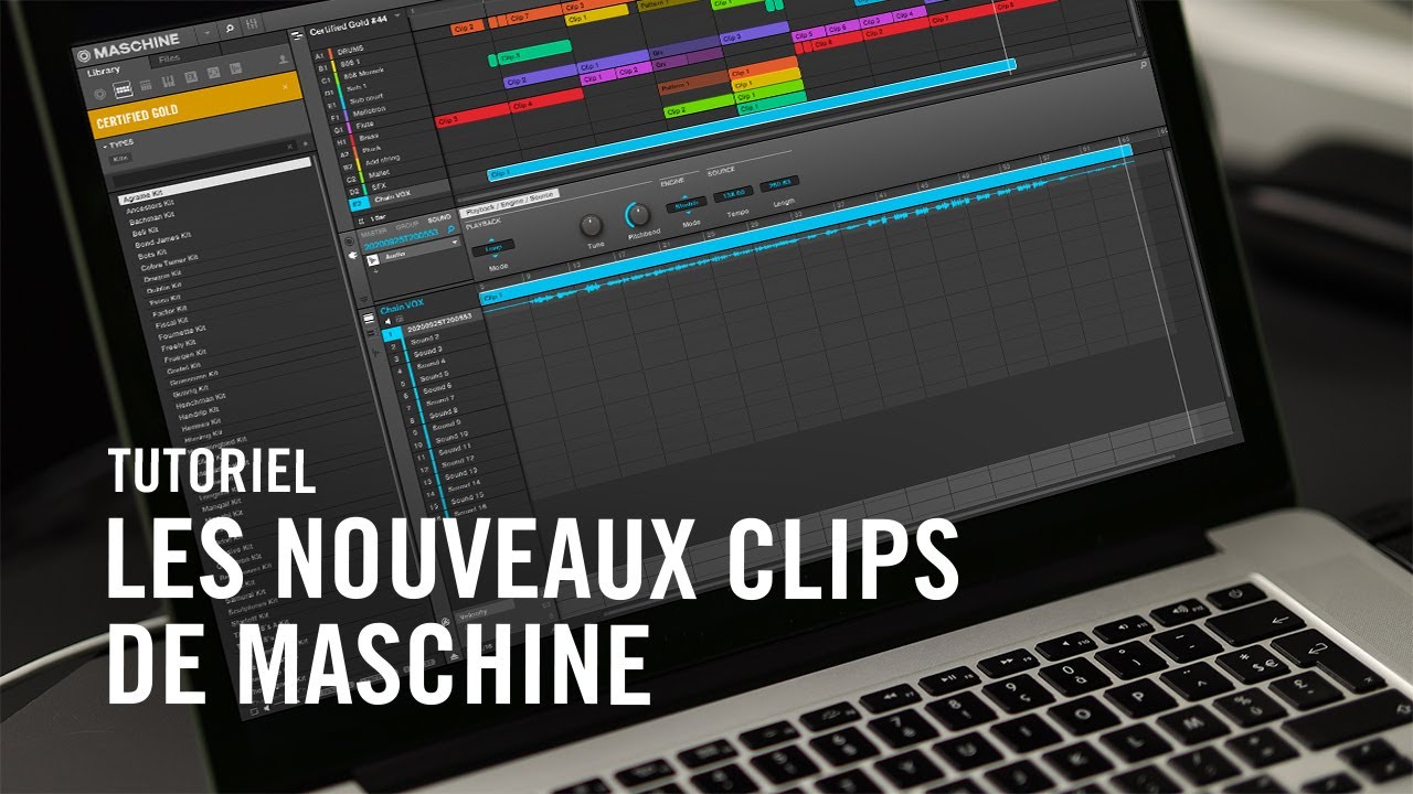 Les nouveaux Clips de MASCHINE 2.12 (Expansion Certified Gold) | Native Instruments