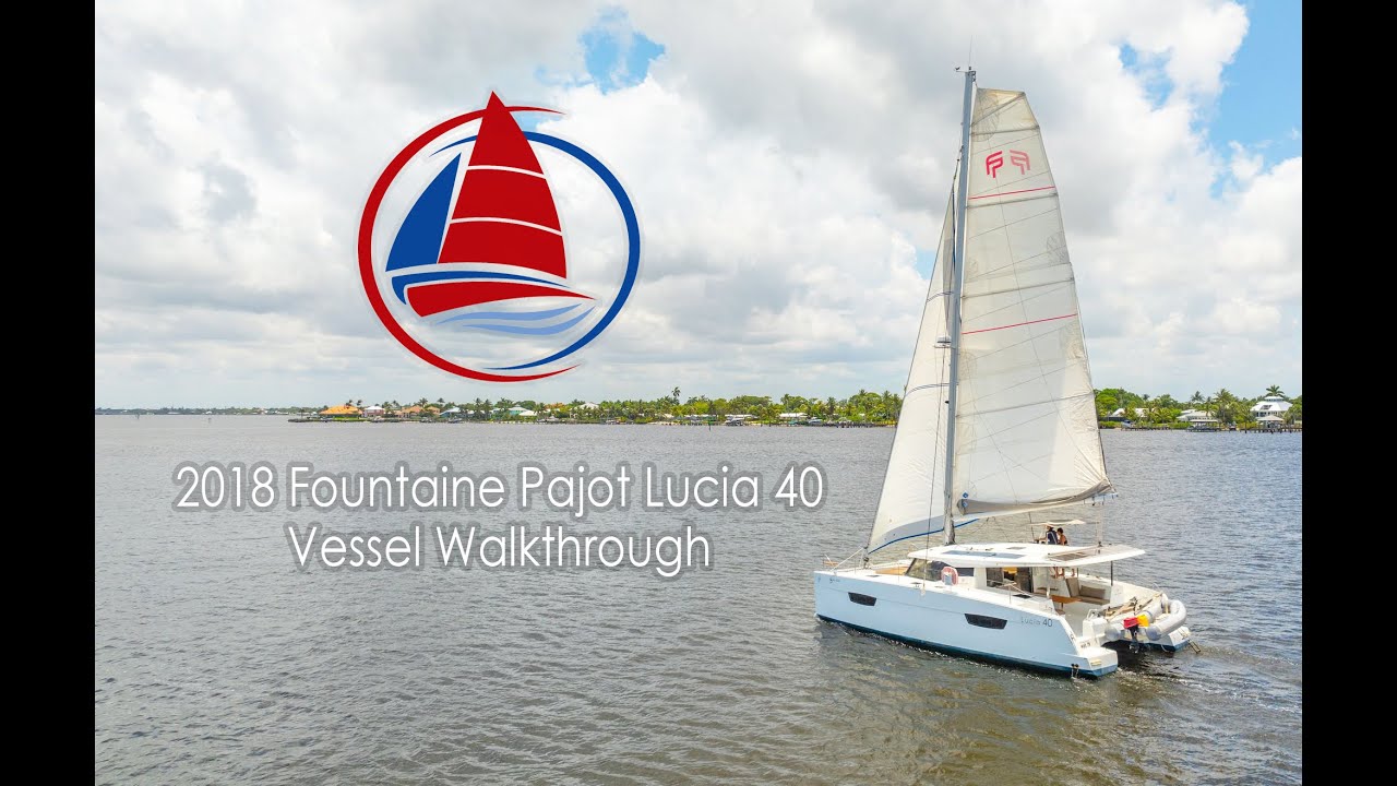 2018 Fountaine Pajot Lucia 40 Vessel Walkthrough | Catamaran For Sale