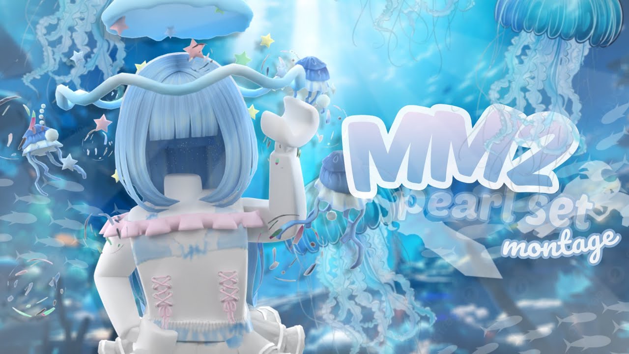 ˗ˏˋ MM2 pearl set montage ! *ੈ ✩‧˚ ˊˎ-  !Roblox Murder Mystery 2!