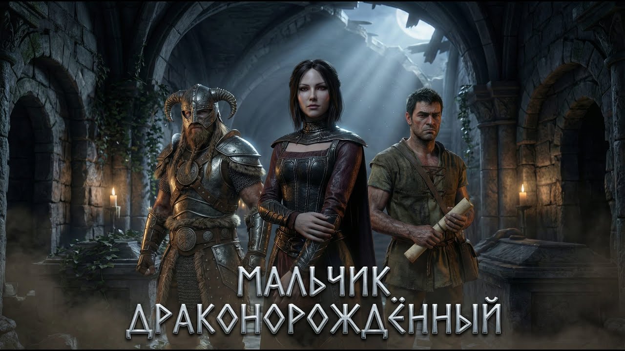 Мальчик Драконорождённый - Skyrim cover (DEAD BLONDE - Мальчик на девятке) #skyrim #yngvild #tes