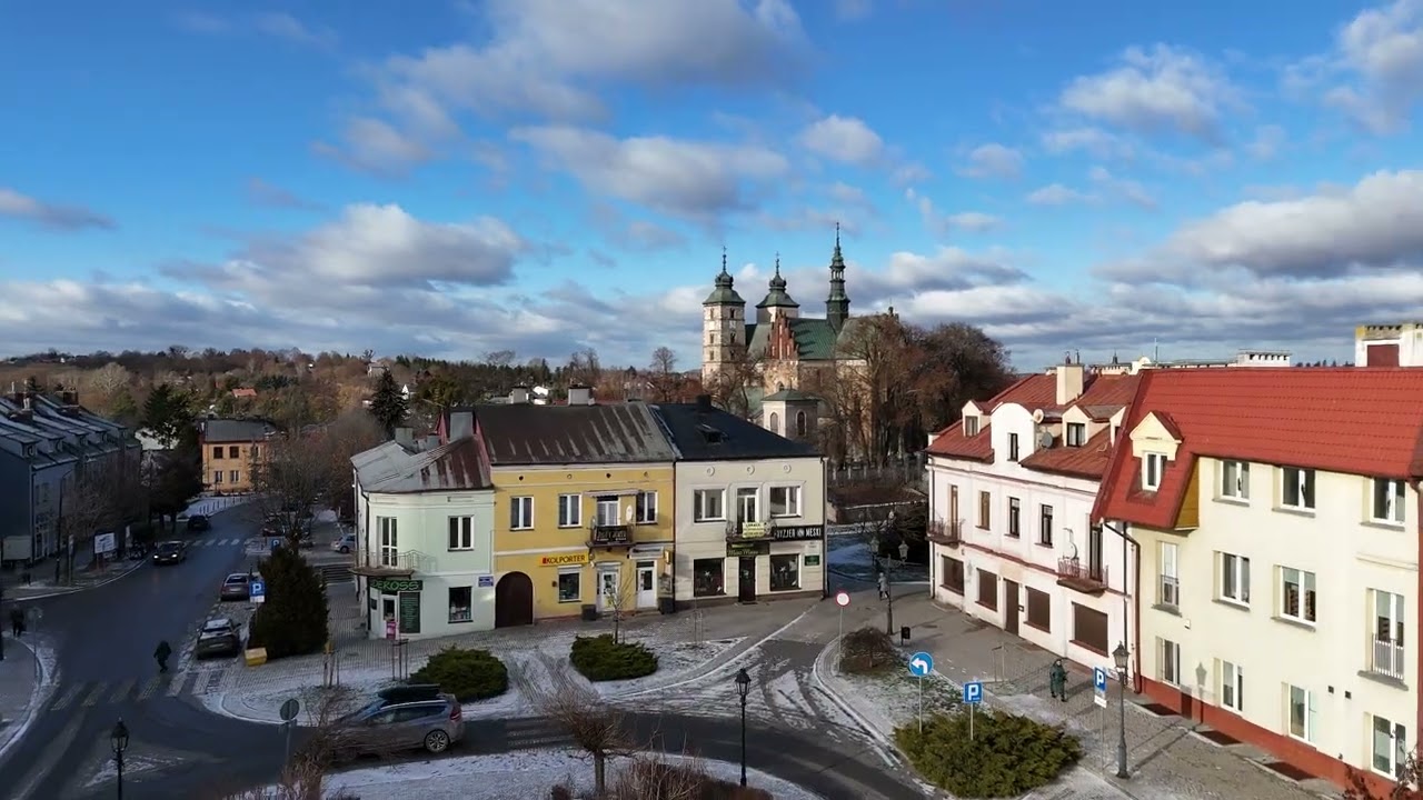 Opatów z lotu ptaka