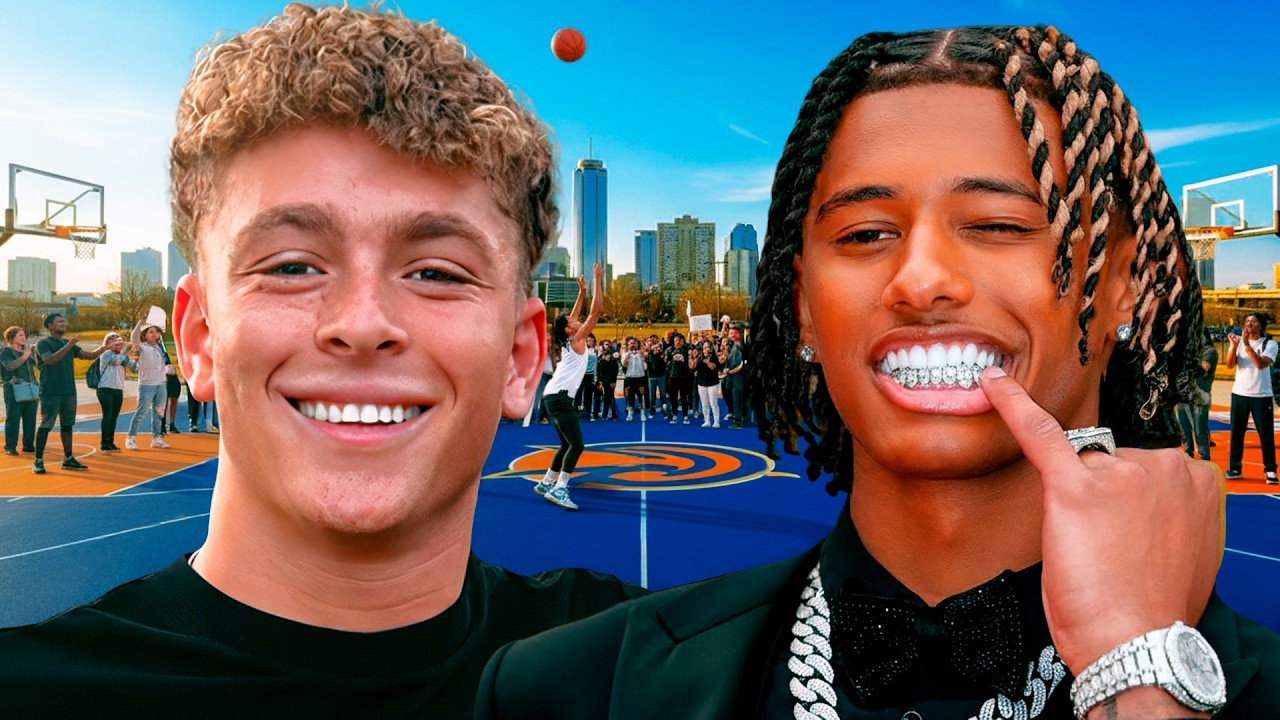 FUI PARA ATLANTA VER O DIAMANT BLAZI JOGAR BASQUETE🇺🇸🏀