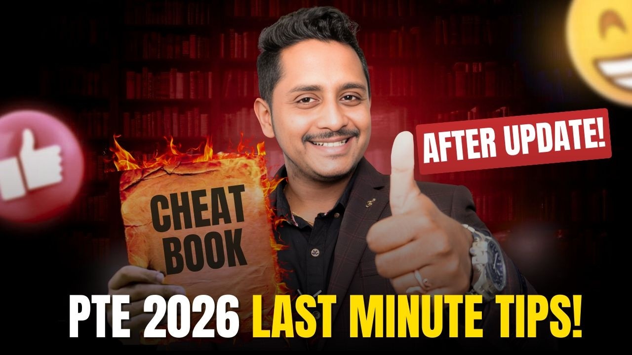 PTE 2026 New Updates: Last Minute Tips + Secret Cheat Codes!