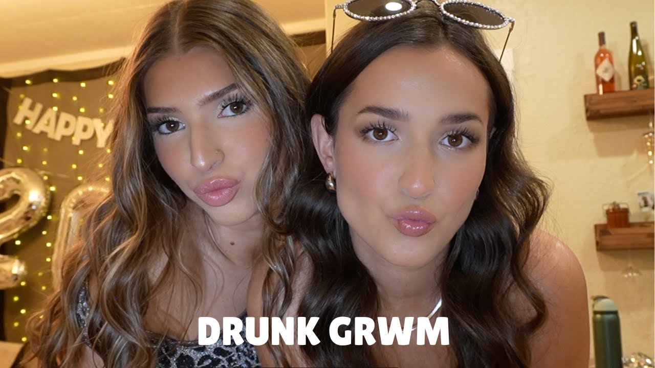 DRUNK GET READY WITH ME: JOCELYN AND BRIANNA