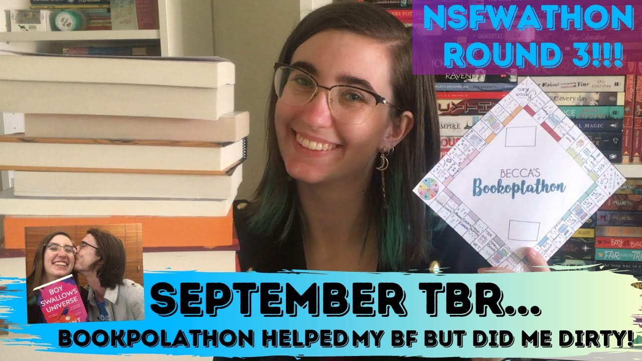 ⭐️NSFWathon & Becca's Bookoplathon || September 2020 TBR⭐️