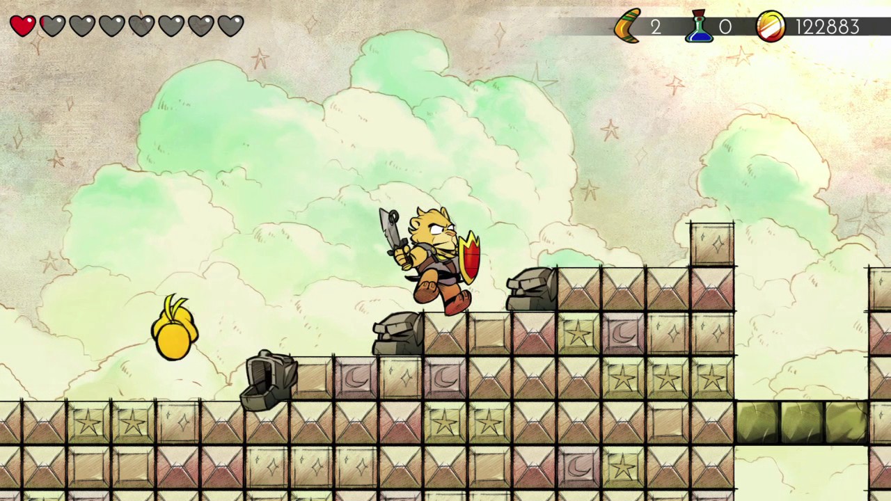 Wonder Boy: The Dragon's Trap - The Lion-Man Stone