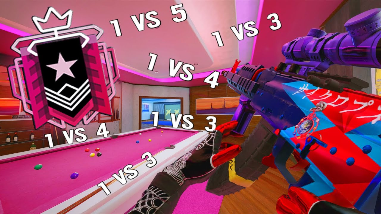 10 Minutes Of Clutches - Rainbow Six Siege