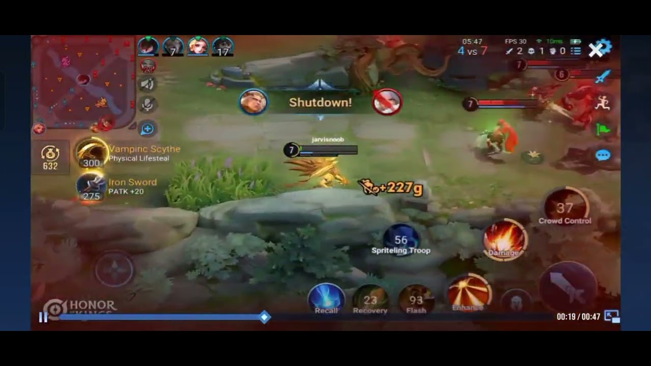Goal to become India's best farmlane player #hok #honorofkingsindia #hokindia #moba5v5india 