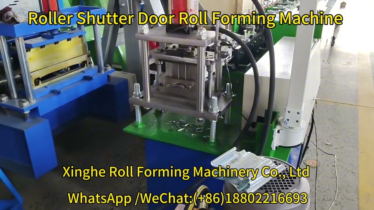 Roller Shutter Door Roll Forming Machine 