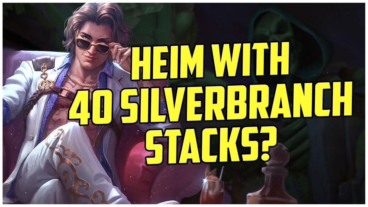 HEIM WITH 40 SILVERBRANCH STACKS? S11 SMITE RANKED