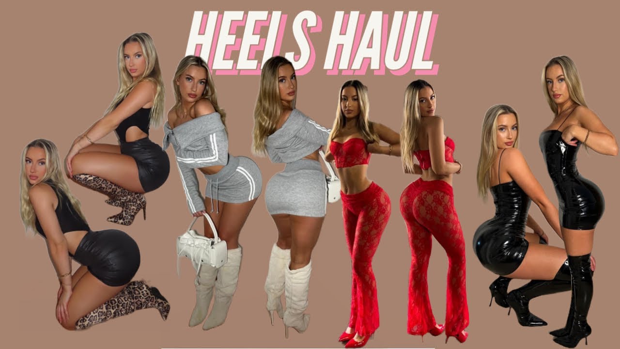 Heels and boots haul 👠💋♥️