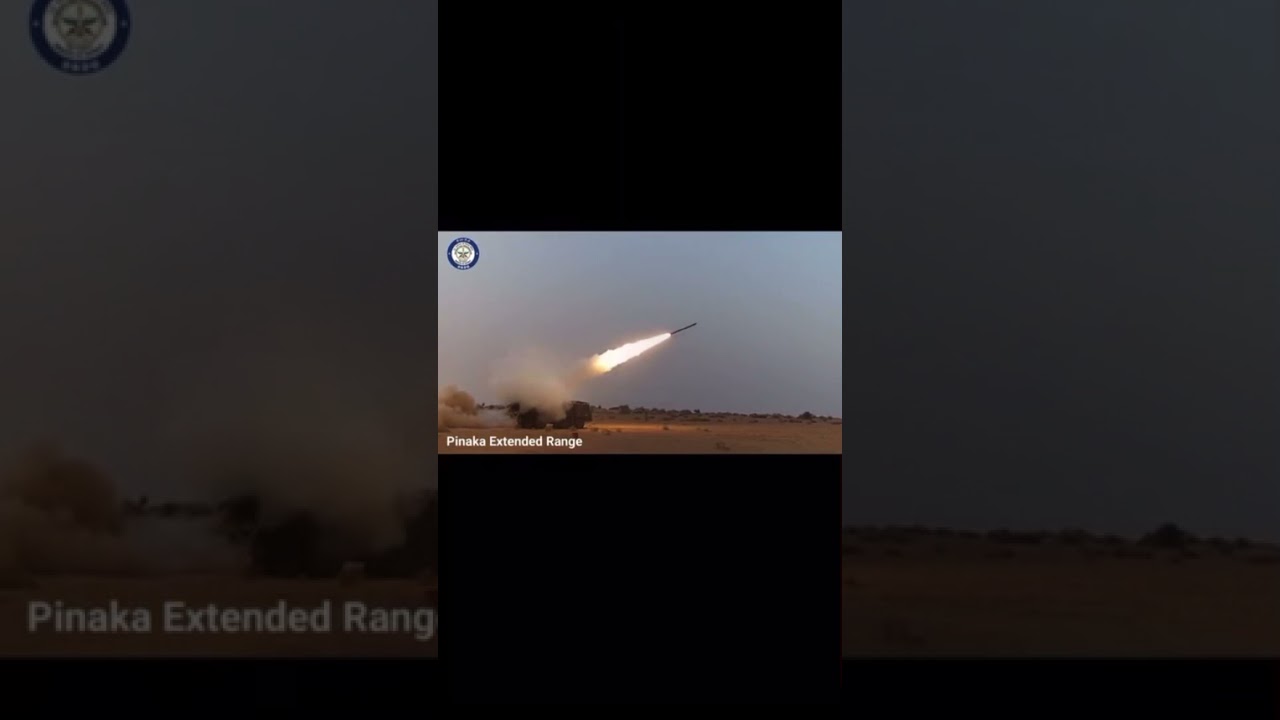 India 🇮🇳 successfully test pinaka ER rocket 🚀 launcher