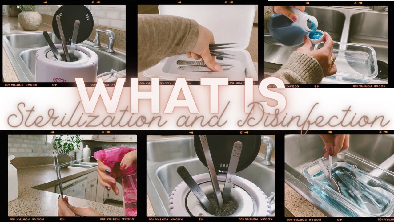 Disinfection and Sterilization Methods for tweezers