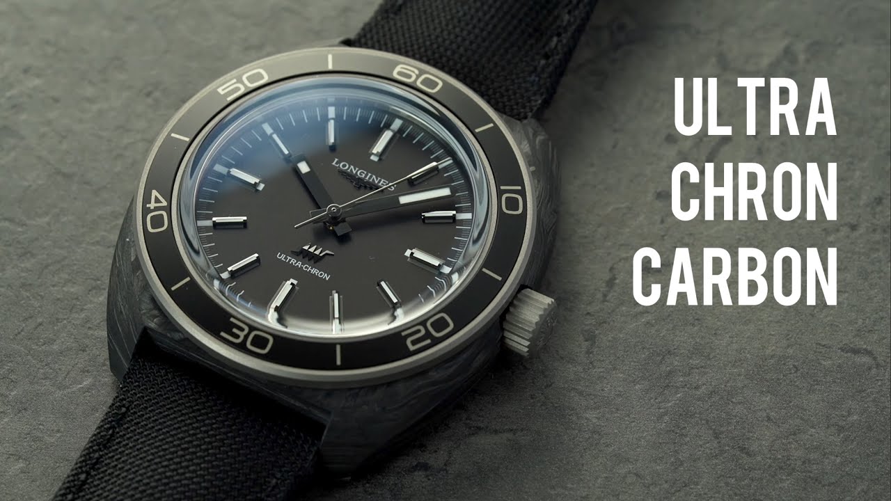 2025 Longines Ultra Chron Carbon | Wenn BATMAN eine LUXUSUHR tragen würde!