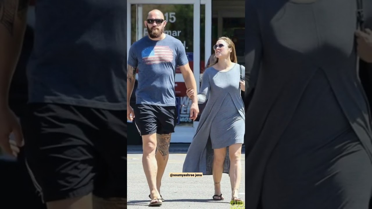 Ronda Rousey with her husband 👩&zwj;❤️&zwj;👨 / beautiful Ronda Rousey / Ronda Rousey whatsapp status
