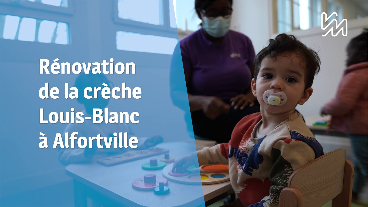 Rénovation de la crèche Louis-Blanc à Alfortville