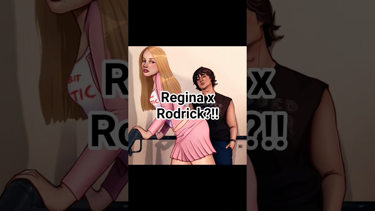 Regina x Rodrick 🩰🧑&zwj;🎤 #artshorts #semirealism #ibispaintx #digitalart #rodrina